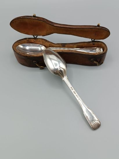 TOULOUSE 1754-55 
Service de cuillères (6)...