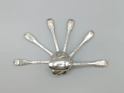 TOULOUSE 1754-55 
Service de cuillères (6)...