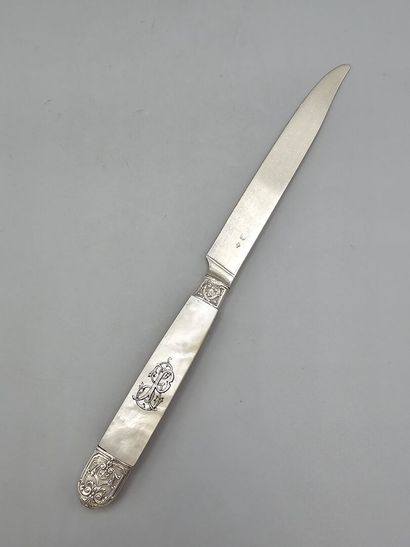 HENIN & VIVIER
Set of 6 fruit knives with...