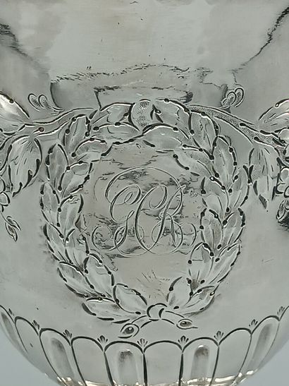 LONDRES 1793
Coupe de mariage en argent dite...