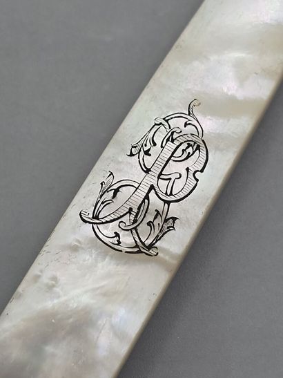 HENIN & VIVIER
Set of 6 fruit knives with...