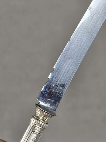 HENIN & Cie 
Set of 6 fruit/entremets knives...