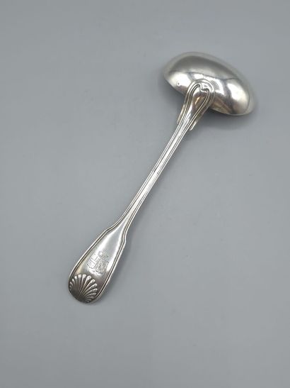 FOUQUET-LAPAR
Silver sauce spoon of the filets...