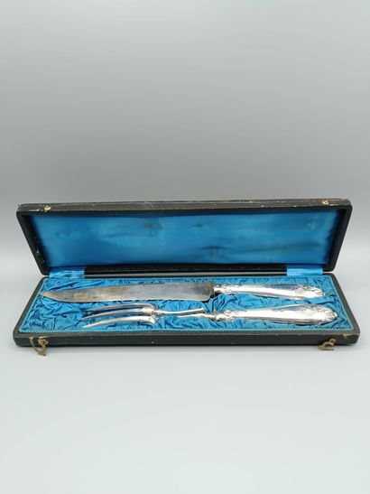 Service à gigot d'époque Napoléon III aux...