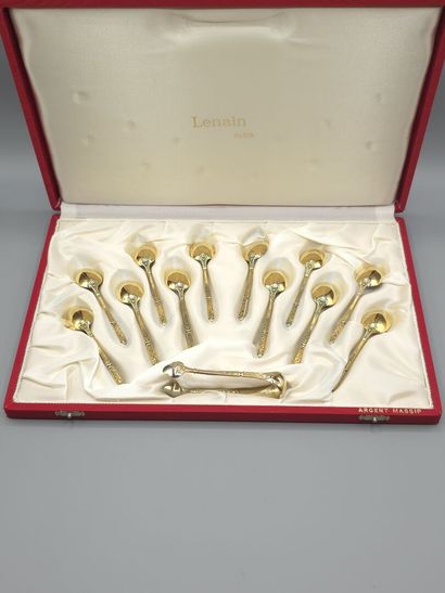 LENAIN 
Regency-style vermeil coffee or tea...