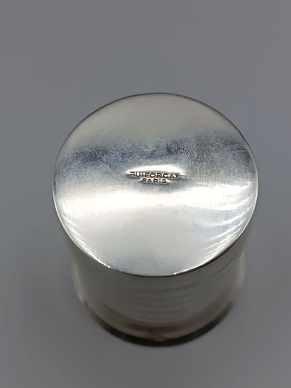 Émile PUIFORCAT
Silver tumbler decorated...