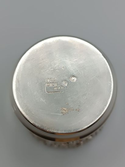 TALLOIS & MAYENCE 
Silver timbale with rocaille...