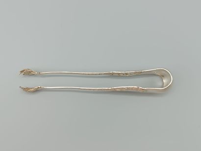 Louis XV style silver sugar tongs.
Minerve...