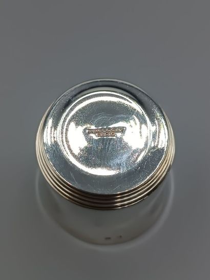 Émile PUIFORCAT
Slightly flared silver tumbler...