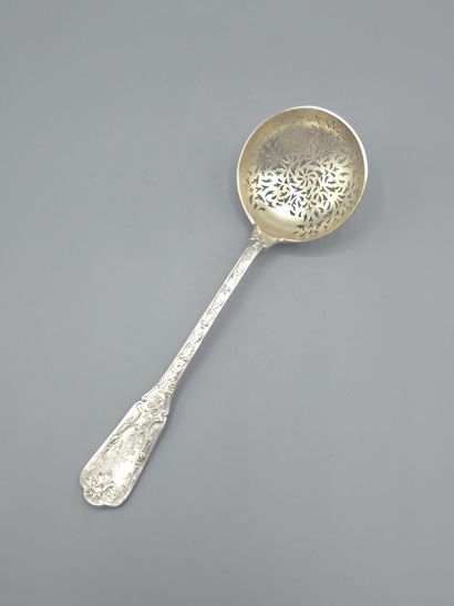 CARDEILHAC 
Cuillère à sucre en argent de...