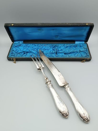 Service à gigot d'époque Napoléon III aux...