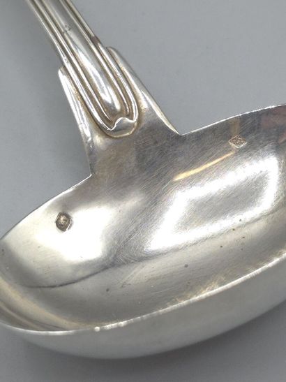 FOUQUET-LAPAR
Silver sauce spoon of the filets...