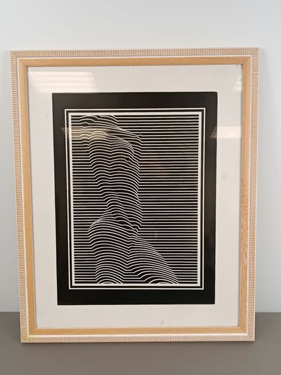 Victor Vasarely (1906-1997), dans le style...
