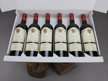 BORDEAUX
Medoc
La croix de Gadet, 6 B, 2001
Carton...