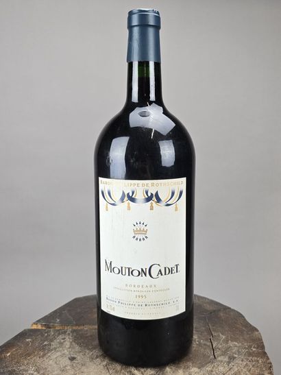 BORDEAUX
Mouton Cadet
1 jeroboam (3 litres)
1995
Étiquette...