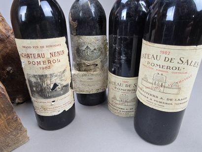 Lot panaché de 16 bouteilles
-POMMEROL Château...