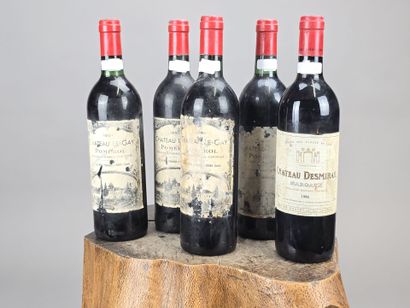 LOT PANACHE
-4 B Château Le Gay 1981
-1 B...