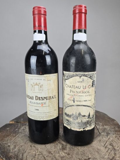 LOT PANACHE
-4 B Château Le Gay 1981
-1 B...