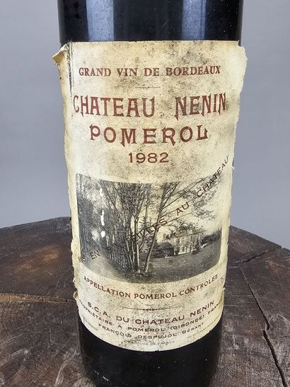 BORDEAUX -
POMEROL
Château Nenin
1 B
1982
Étiquette...