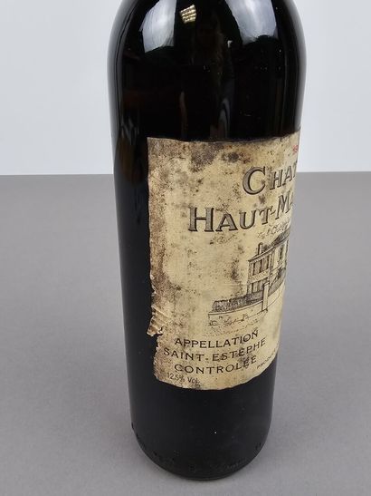Saint Estephe
Château Haut-Marbuzet 
1 Bouteille.
Année...
