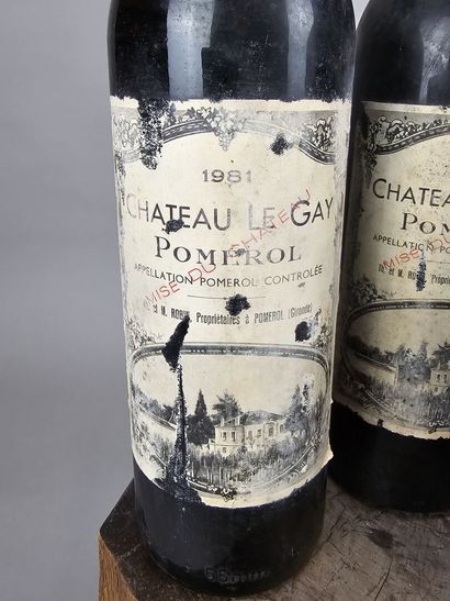 LOT PANACHE
-4 B Château Le Gay 1981
-1 B...