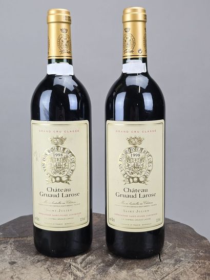 SAINT JULIEN
Château Gruaud Larose
2 B
1998
Traces...
