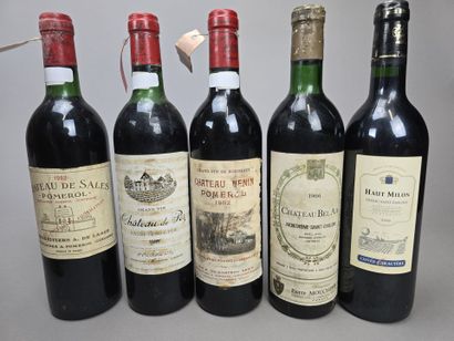 Lot panaché de 16 bouteilles
-POMMEROL Château...