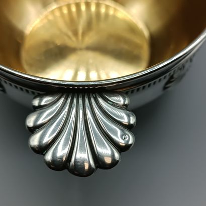Victor BOIVIN
Silver bowl bordered around...