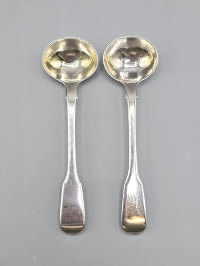 LONDRES 1833
Paire de cuillères en argent...