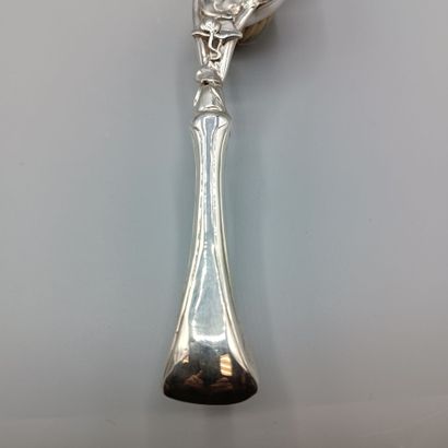 Grand ramasse miettes en argent ART NOUVEAU...