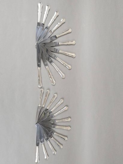 OKA
Double set of filet-style knives with...