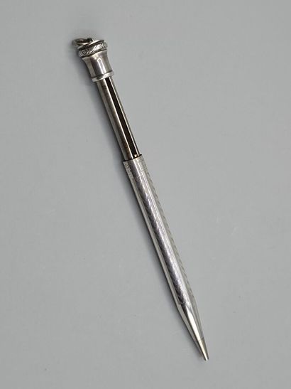 WAHL EVERSHARP 
Porte-mine en argent. 
Mention