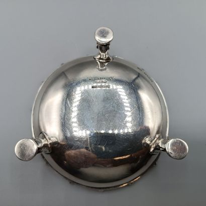 SHEFFIELD 1968
Circular silver display stand...