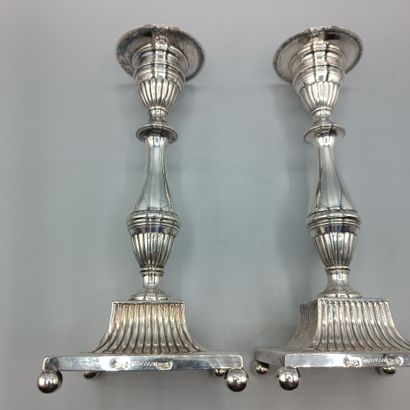PORTO 1810-18
Pair of Empire-period silver...
