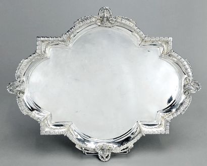 WOLFERS circa 1900 
Extraordinary large oval...