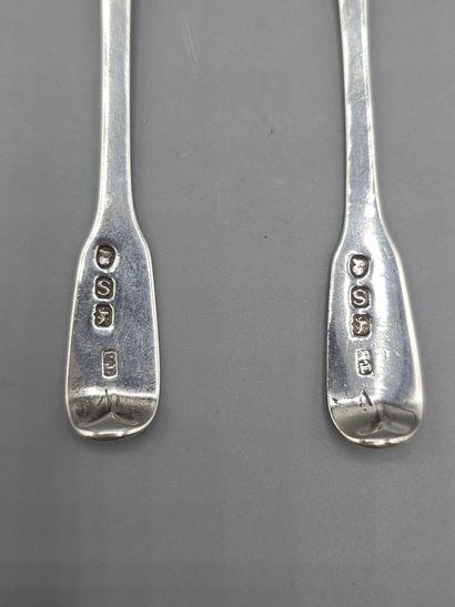 LONDRES 1833
Paire de cuillères en argent...
