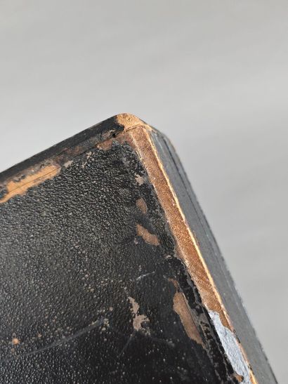 Coffret de ménagère en bois au couvercle...