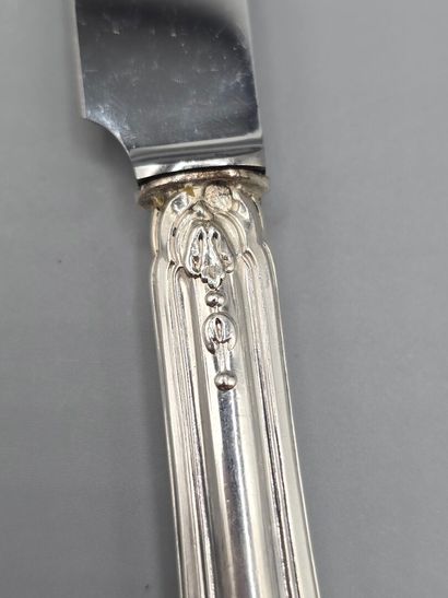PUIFORCAT-MELLERIO 
Double set of knives...