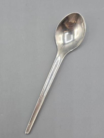 JENSEN & ECKHOFF
Set of 9 silver coffee spoons...