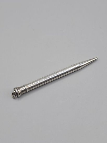WAHL EVERSHARP 
Porte-mine en argent. 
Mention