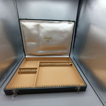 Coffret de ménagère de CHRISTOFLE.
Signé...