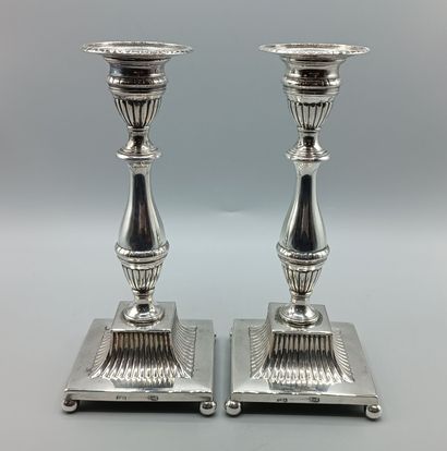 PORTO 1810-18
Pair of Empire-period silver...