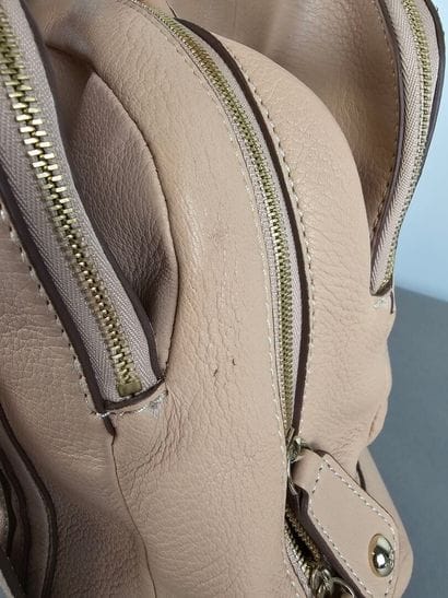 LANCEL.
Sac en cuir de dame, modèle 
