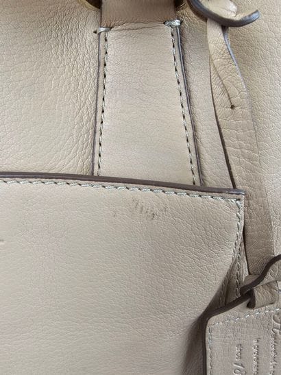 LANCEL.
Sac en cuir de dame, modèle 