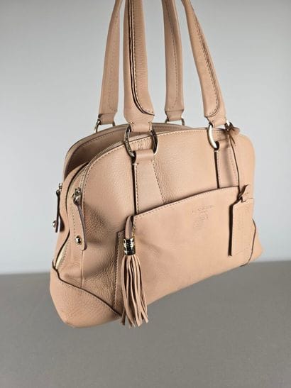 LANCEL.
Sac en cuir de dame, modèle 