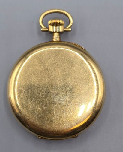 LIP Chronomètre
Montre de poche en or jaune...