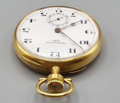 LIP Chronomètre
Montre de poche en or jaune...
