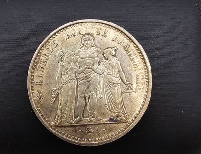 FRANCE. 
Lot de trois pièces de 10 francs...