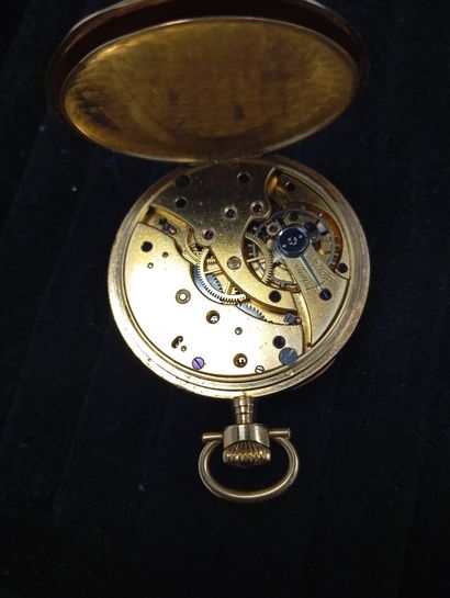 LIP Chronomètre
Montre de poche en or jaune...