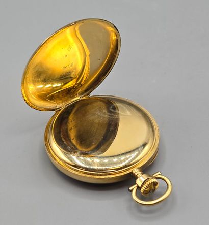 LIP Chronomètre
Montre de poche en or jaune...